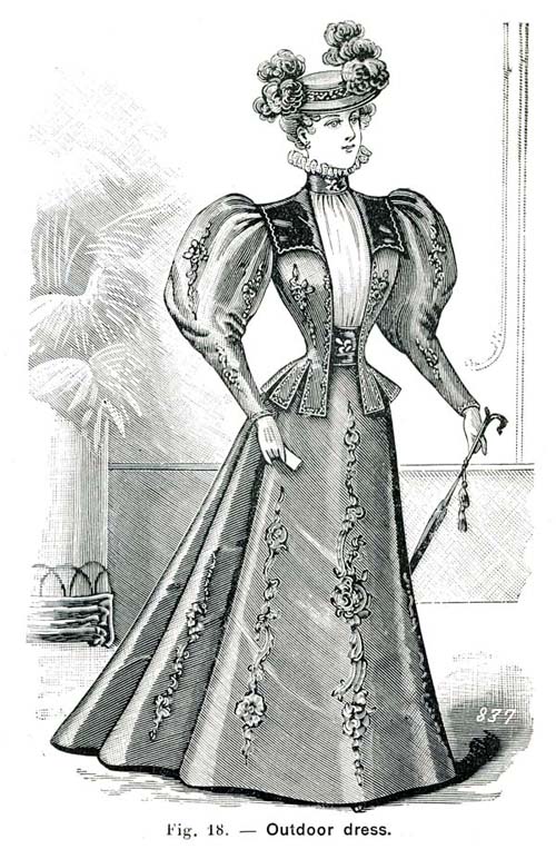 The Victorian Fashion Gallery: French Dressmaker 1897