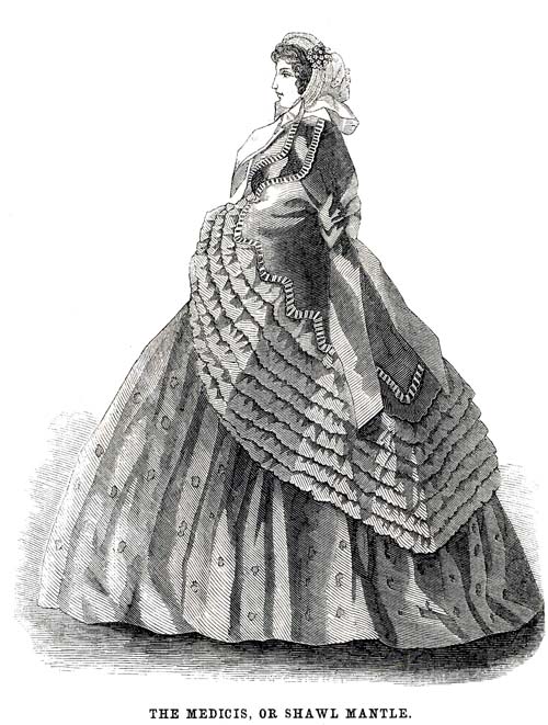 The Victorian Fashion Gallery: Godey's Lady's Book 1860