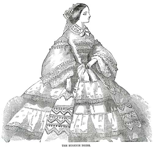 The Victorian Fashion Gallery: Peterson's Magazine 1858